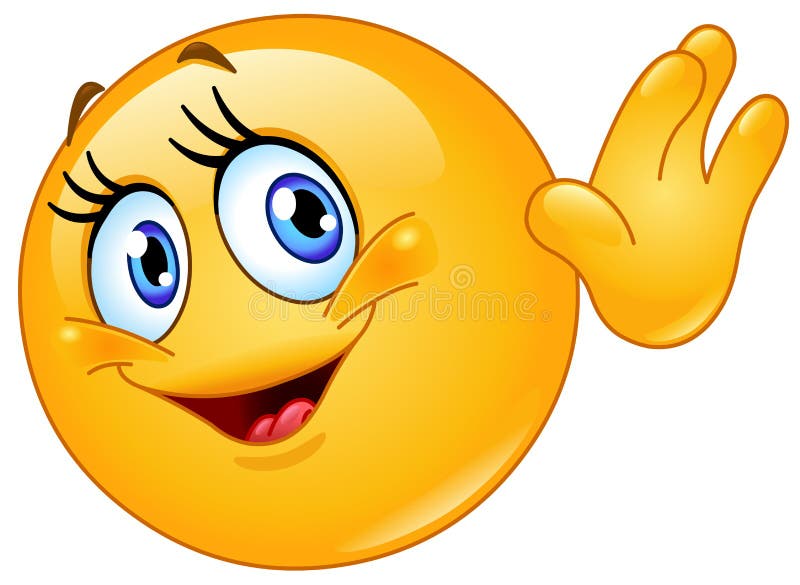 Female emoticon winking stock vector. Illustration of eyelashes - 41014844