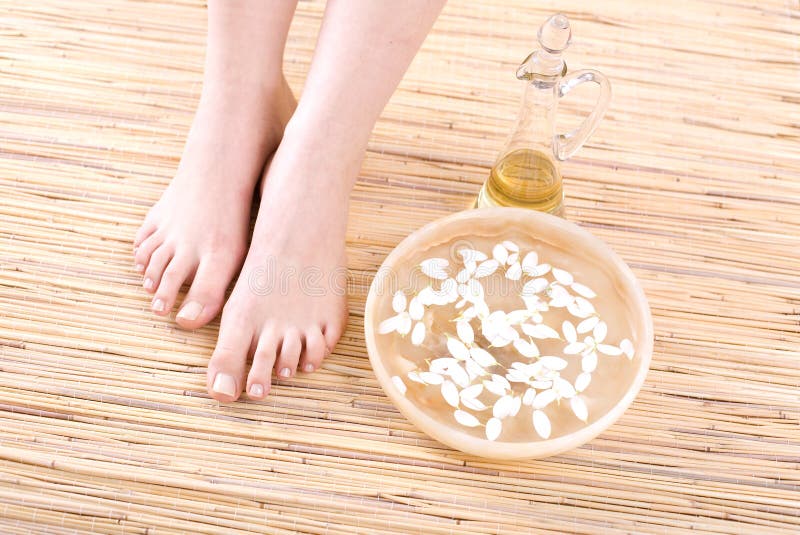 Female feet stock images