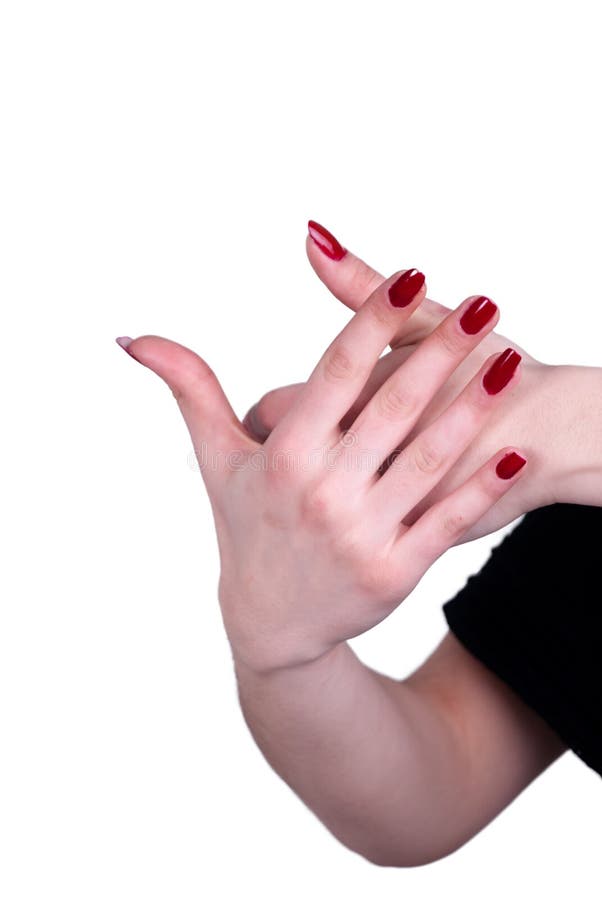 Female fingers stock image. Image of skin, beautiful 61560981
