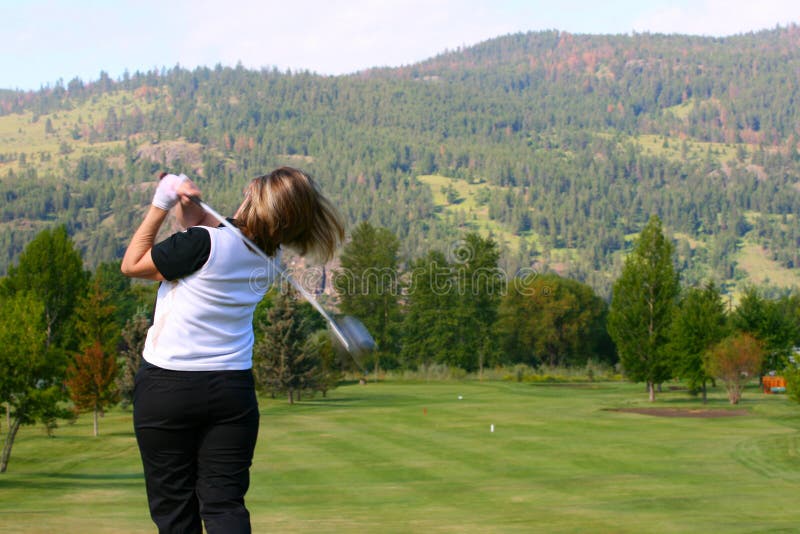 Female Golfer