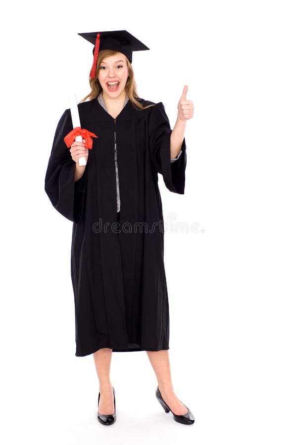 Female graduate stock image. Image of graduate, mortarboard - 1554677