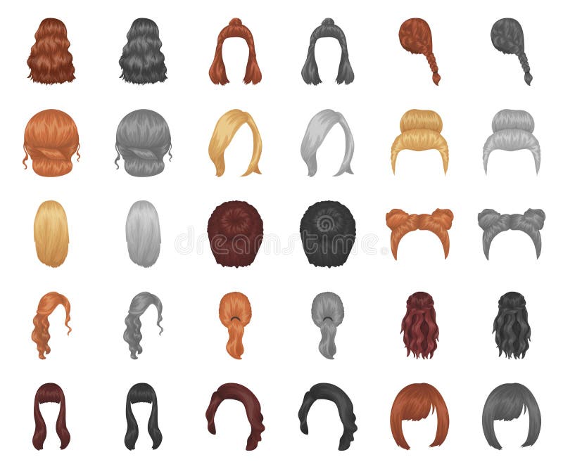 Hairstyle Stock Illustrations – 184,646 Hairstyle Stock Illustrations,  Vectors & Clipart - Dreamstime