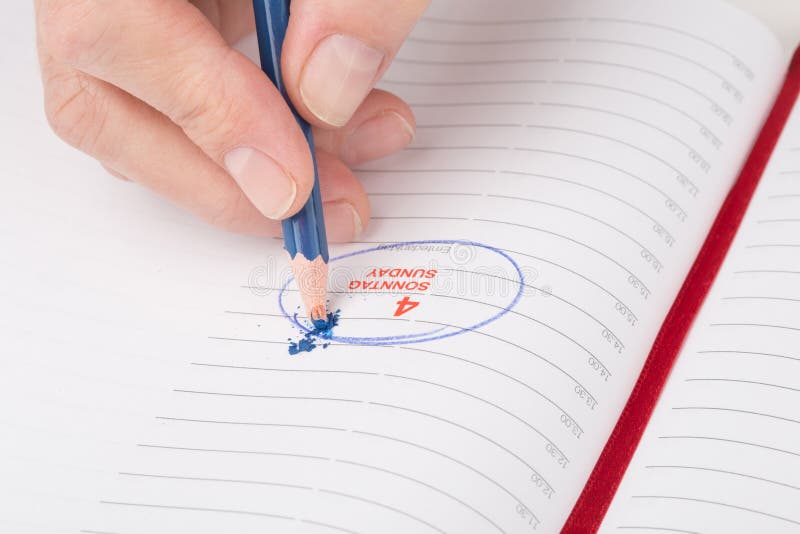 Female Hand Breaks Lead Pencil Stock Photos Free & RoyaltyFree Stock