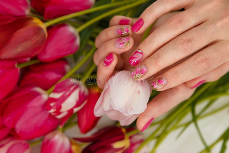 360 Nail Art Flowers Stock Photos, High-Res Pictures, and Images - Getty  Images