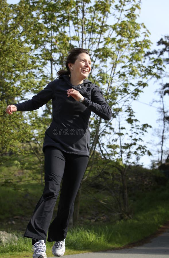 Female jogger