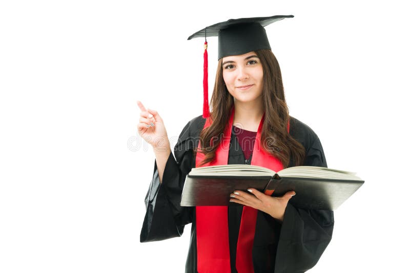 Female Lawyer Excited To Start Her Work Life after Graduating Stock Photo - Image of degree, geek: 210348802