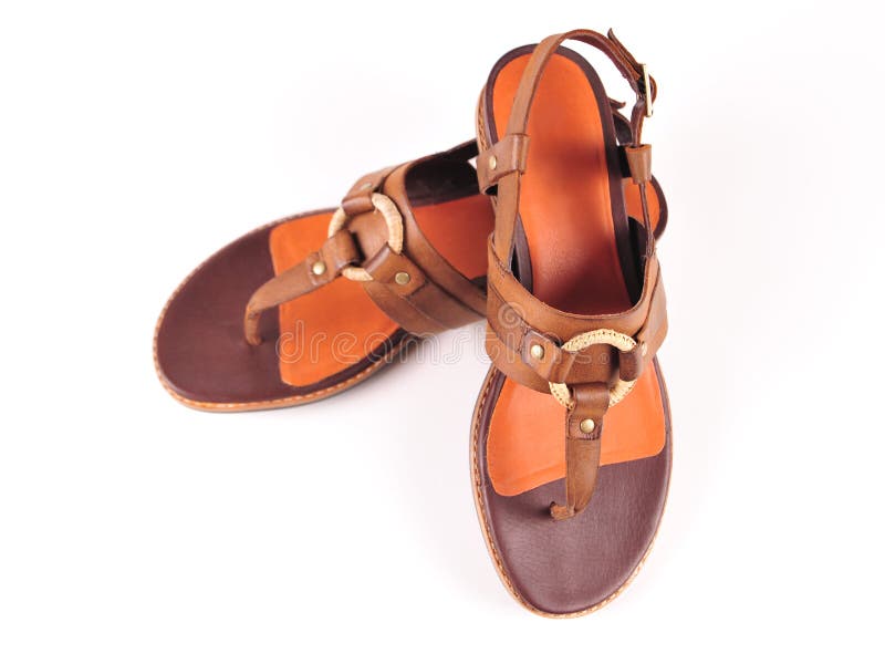 female leather sandals