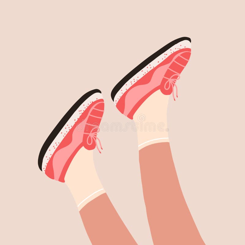 Ugly Sneakers Vector Illustration Stock Illustration - Download Image Now -  Shoe, Ugliness, Athlete - iStock
