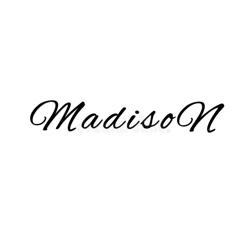 The Female Name Is Madison Background With The Inscription Madison the-female-name-is-madison-background-with-the-inscription-madison