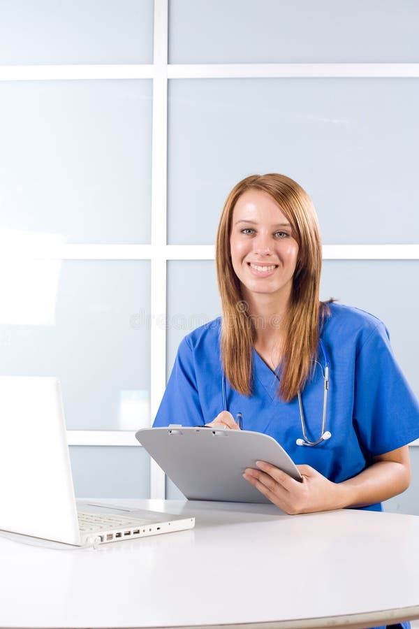 Female Nurse In A Modern Office Picture. Image 10146439