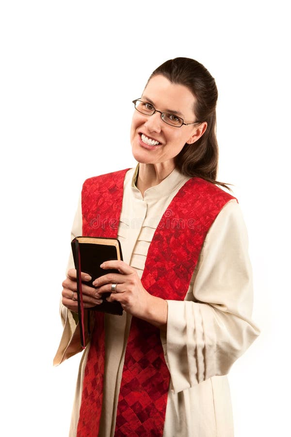 Female Pastor stock photo. Image of beautiful, smile 13033474