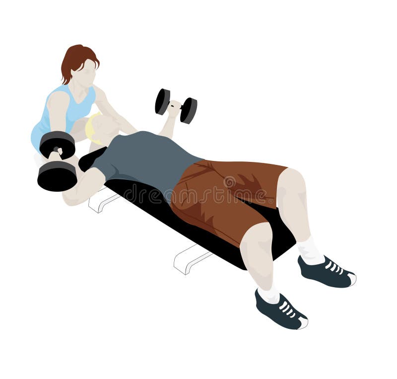 Fitness Trainer Clipart