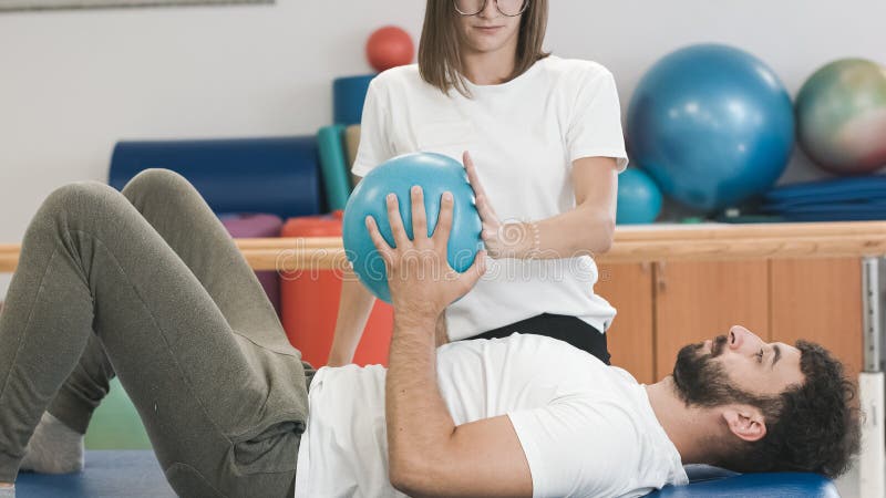 Leg Stretching Exercises in the Supine Position Stock Image - Image of  preventive, physio: 230860681