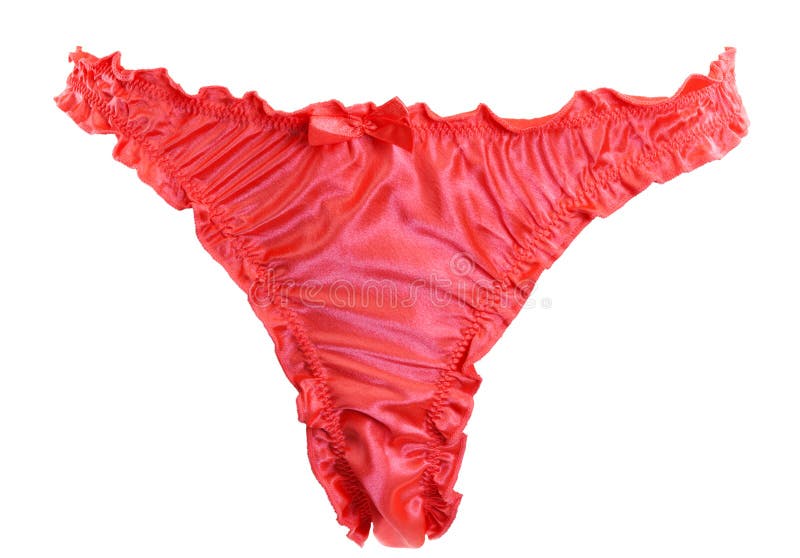 Female red lace panties stock photo. Image of fashion 18063210