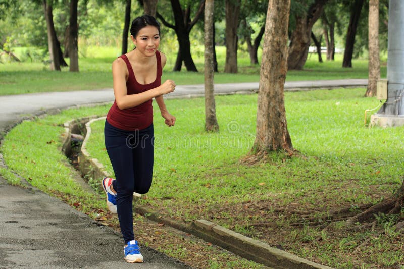 Female runner stock photo. Image of muscular, health 39858642