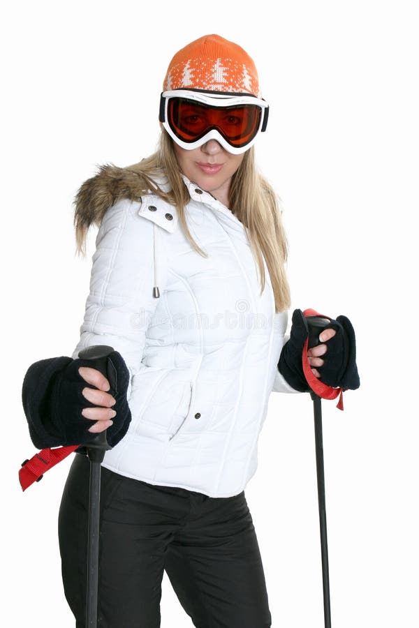 Female Skier