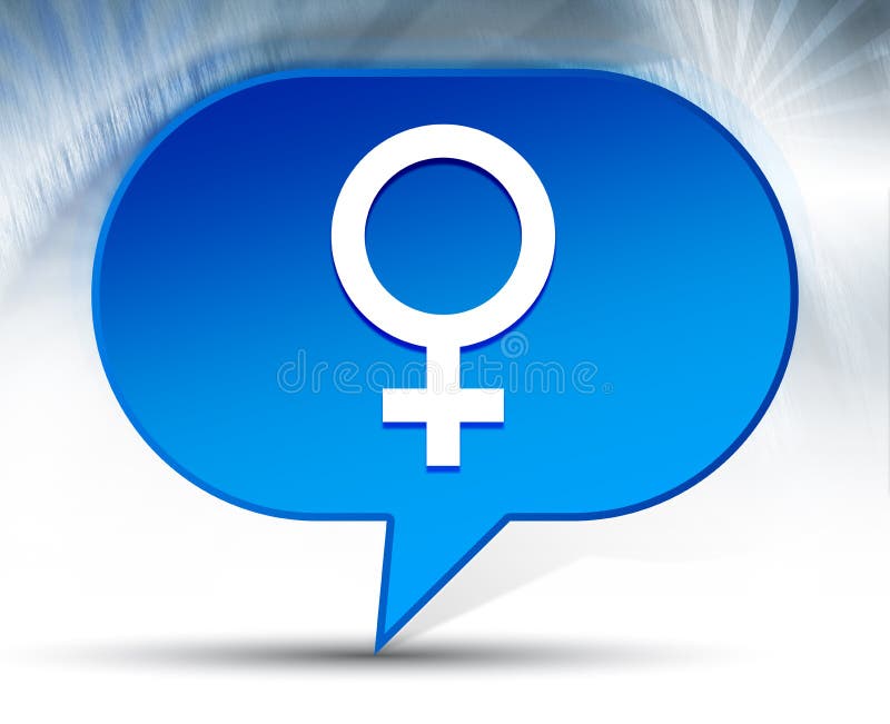 symbol for female blue symbol for female blue