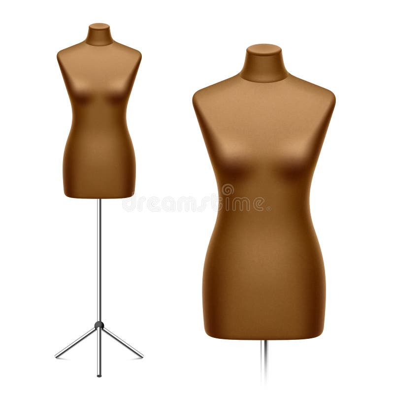 Dressmakers mannequin Stock Vector by ©Juliakharlamova 3190778