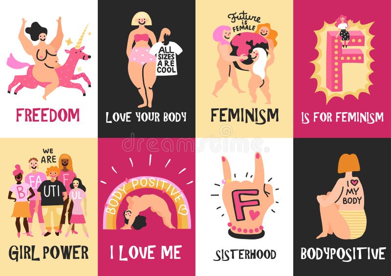 Feminism Vertical Cards