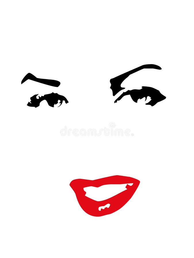 Vecteur femme illustration libre de droits