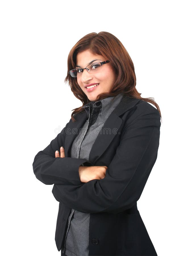 Femme 5 d'affaires image libre de droits Femme 5 d'affaires image libre de droits