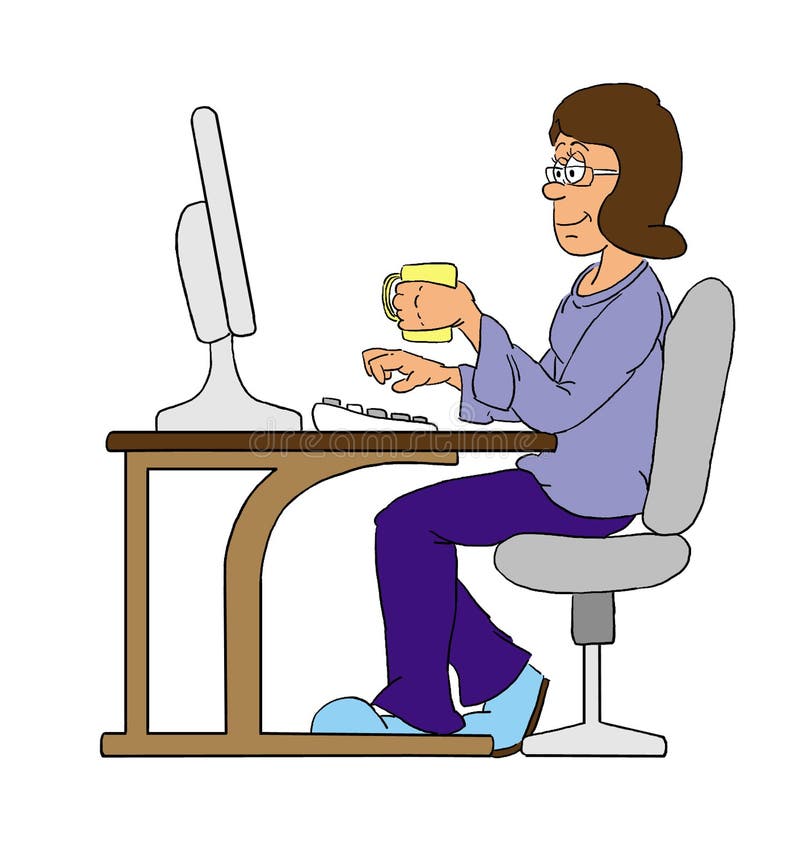 Femme illustration stock Femme illustration stock