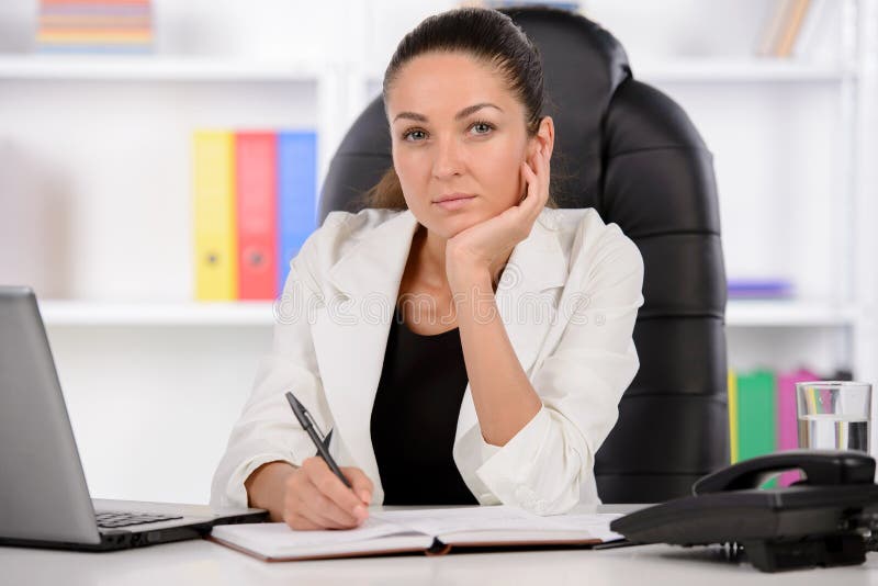 Femme d'affaires 2 image stock. Image du cheveu, travail 43315377