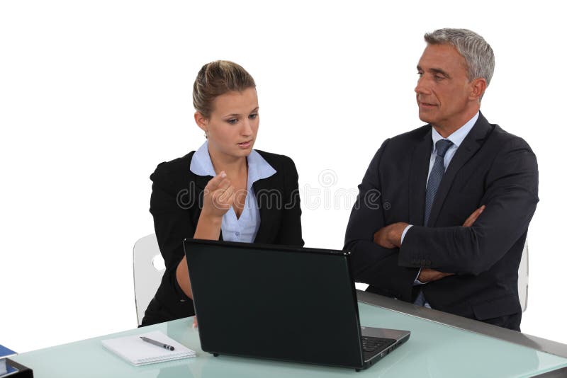 Femme d'affaires et femme d'affaires images libres de droits Femme d'affaires et femme d'affaires images libres de droits