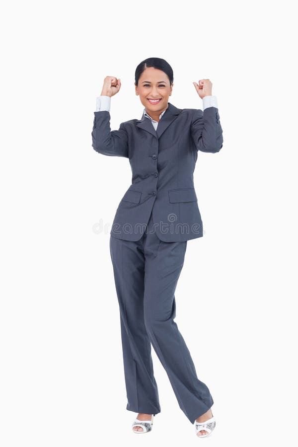 Femme d'affaires réussie image libre de droits Femme d'affaires réussie image libre de droits