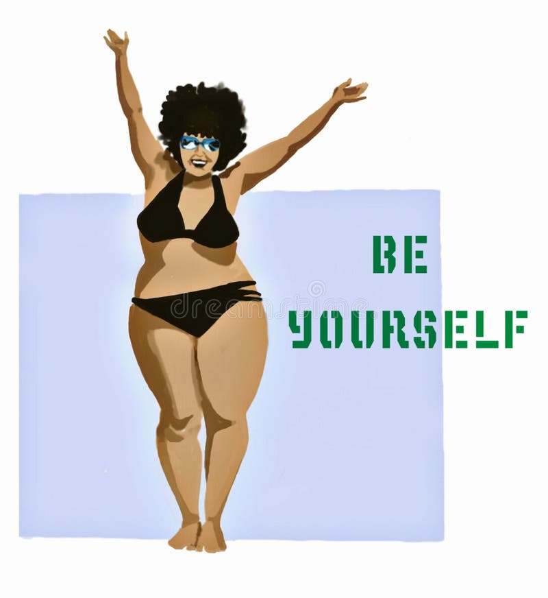 Femme dans un maillot de bain illustration stock Femme dans un maillot de bain illustration stock