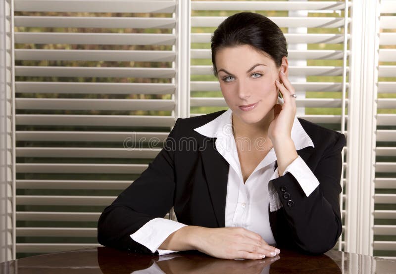 Femme d'affaires image stock