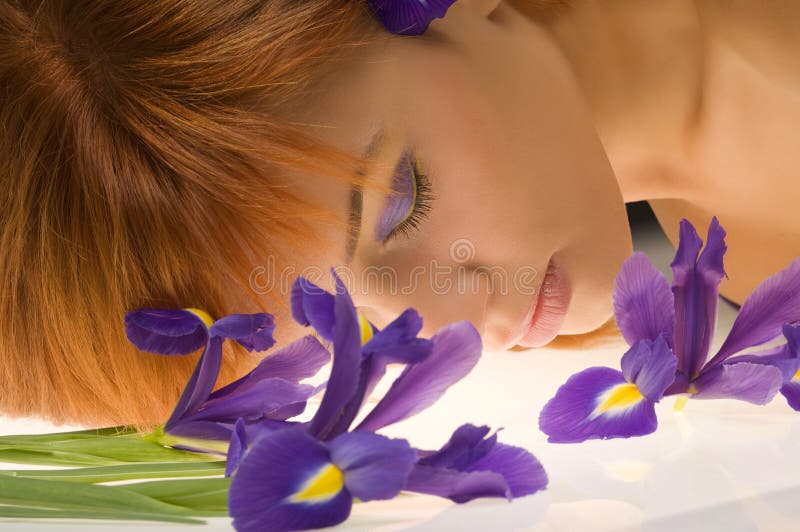 Femme de sommeil photo stock Femme de sommeil photo stock