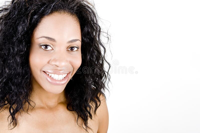 femme de sourire photo stock femme de sourire photo stock