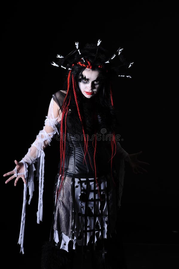 Femme de vampire photos stock Femme de vampire photos stock
