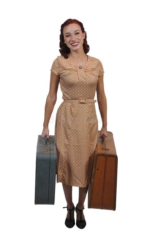 Femme dessus ou partant en vacances photographie stock Femme dessus ou partant en vacances photographie stock