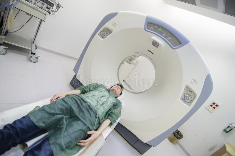 Scanneur De Tomodensitométrie Ct En Laboratoire. Scanner Une