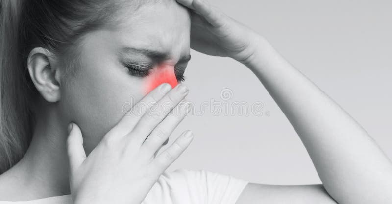 douleur nez sinus