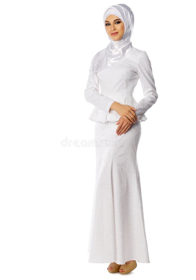 robe blanche musulmane