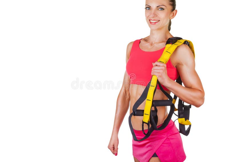 Femme sportive images stock Femme sportive images stock