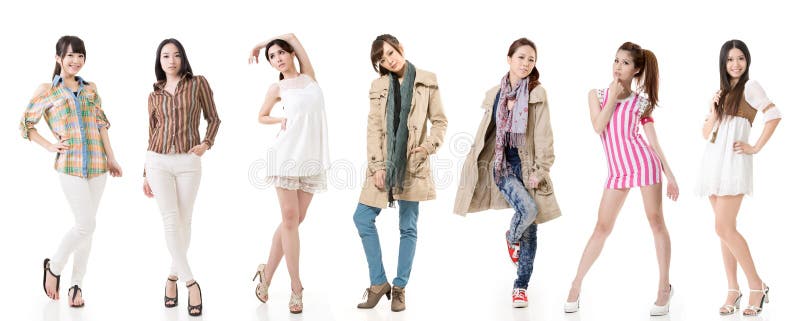Femmes asiatiques images libres de droits Femmes asiatiques images libres de droits