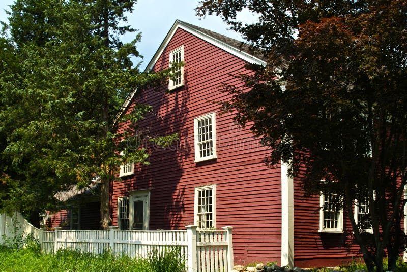 Fence and house