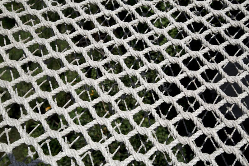 Fence made of hemp rope stock image. Image of background 76488273