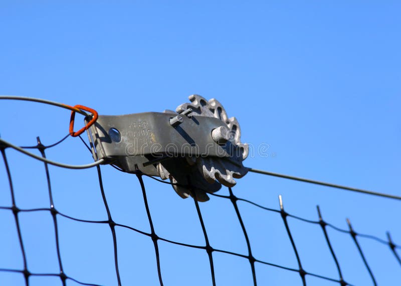 Fence tightener stock image. Image of tension, grey, outdoors 31090443