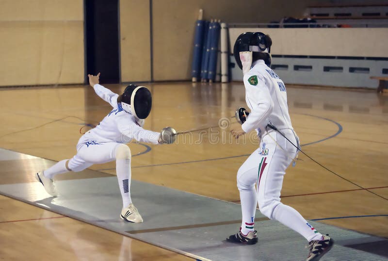 Saber World Fencing Tournament Editorial Photo Image of aggression