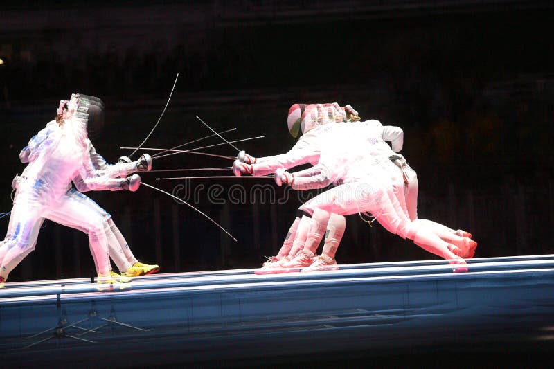 Fencing competition editorial image. Image of sports 156657040