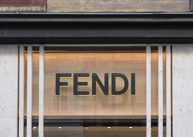 Fendi Storefront In Tokyo Japan Stock Photo - Download Image