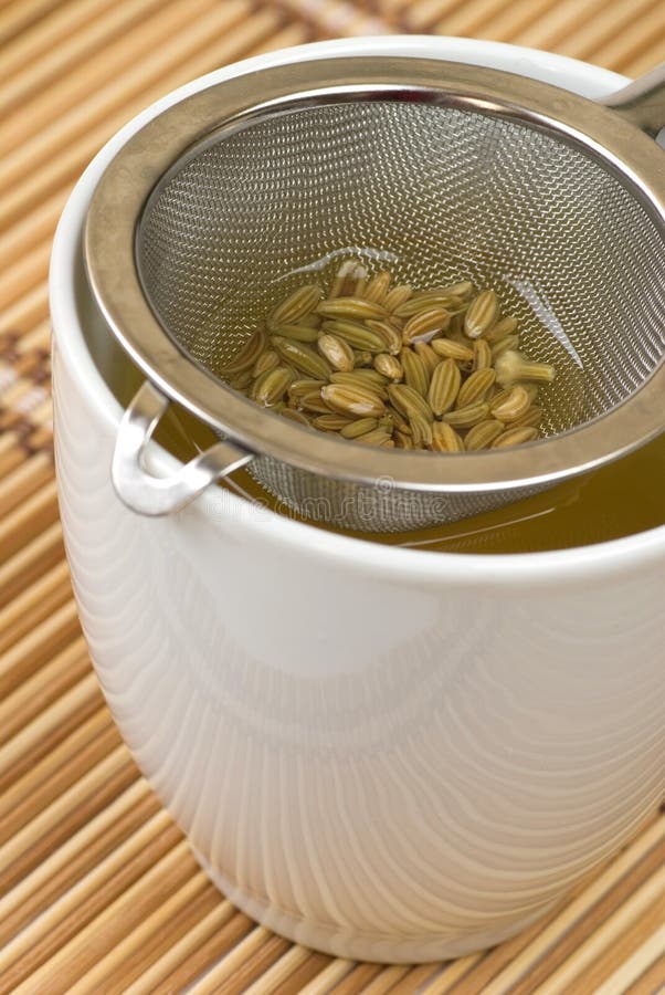 Fennel tea stock image. Image of glass, detail, still 32749947