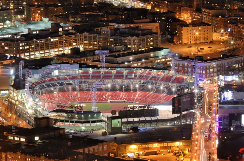 fenway πάρκο στοκ εικόνα fenway πάρκο στοκ εικόνα