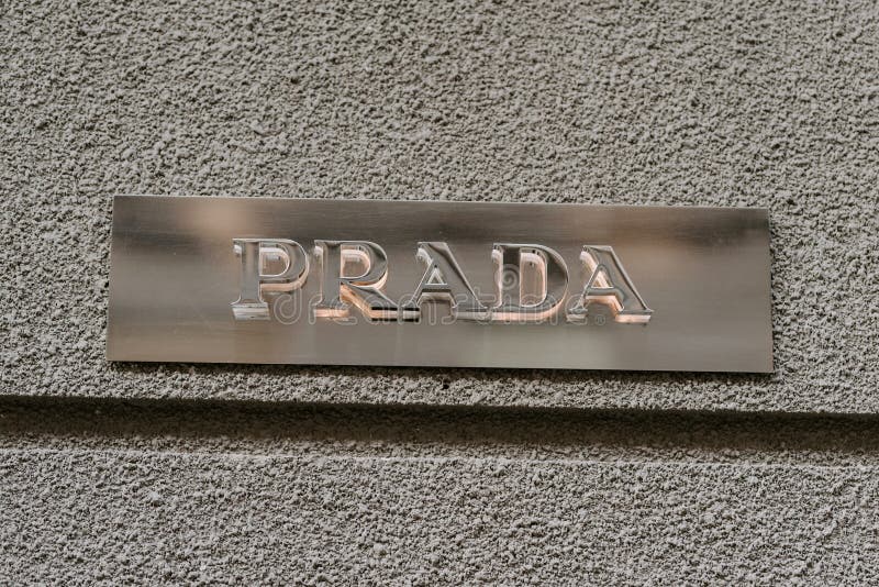 Prada Store boutique display window. Signboard logo brend sign and showcase window of Prada store, shop, mall, boutique. Kiev, Ukraine - September 02, 2019, bag, handbag, trend, designer, brand, business, center, centre, city, clothes, clothing, commerce, commercial, company, editorial, expensive, famous, fashion, fashionable, franchise, glamor, galleria, inside, interior, lifestyle, luxurious, luxury, market, outlet, retail, rich, street, textile, wealth, upper, class, vip. Prada Store boutique display window. Signboard logo brend sign and showcase window of Prada store, shop, mall, boutique. Kiev, Ukraine - September 02, 2019, bag, handbag, trend, designer, brand, business, center, centre, city, clothes, clothing, commerce, commercial, company, editorial, expensive, famous, fashion, fashionable, franchise, glamor, galleria, inside, interior, lifestyle, luxurious, luxury, market, outlet, retail, rich, street, textile, wealth, upper, class, vip