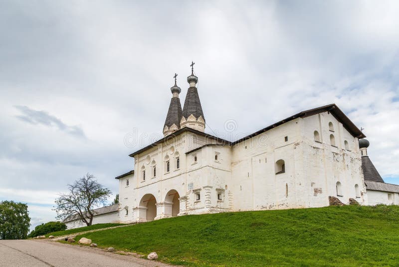 Ferapontov-Kloster, Russland lizenzfreies stockfoto Ferapontov-Kloster, Russland lizenzfreies stockfoto